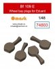 Omask 74803 Bf 109 E wheel bay plugs (for Eduard) 1/48